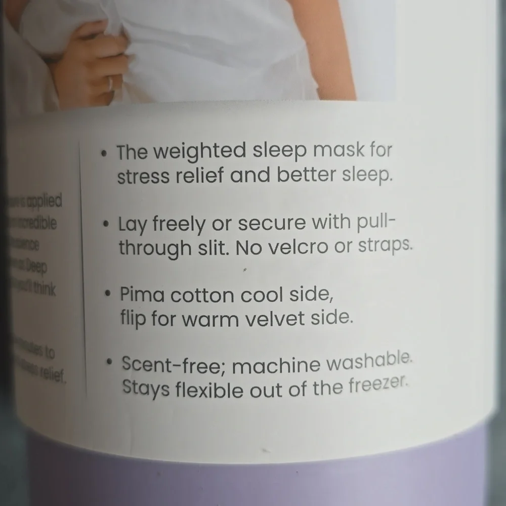 ❤️BUY 2 GET 1 FREE Nodpod Sleep Mask, Core Wisteria, Retail Price $38.00 USD